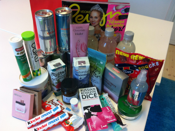 Finest-bloggarna får Charlemagne-choklad i sina goodie bags!